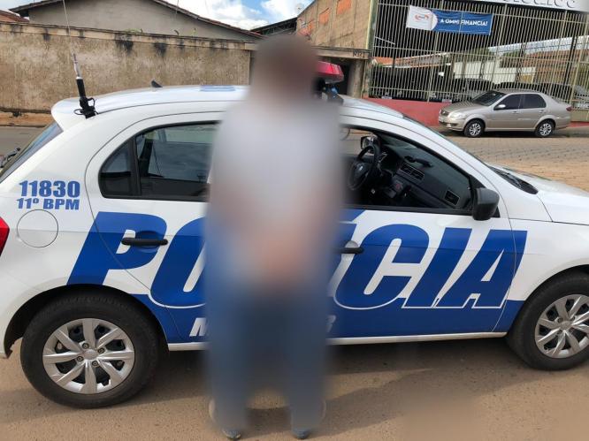 Polícia Militar  retira mais um foragido das ruas em Palmelo 